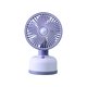 thumbnail image 2 of Campana Para Cocina Rechargeable Mini Desk Fan USB Powered Quiet Fan With MultiSpeed Settings Compact Cool Fan For Office Bedroom Home Desktop Table Indo, 2 of 6