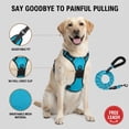 thumbnail image 7 of Nallwabiu No Pull Dog Harness Adjustable Vest with a Training Handle, Pocket, Easy to Put on & Take Off, With dog leash, 7 of 7