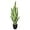 Golden+green, variant on Fake Snake Plant, 3ft Mother in Law Tongue Sansevieria Plant with Pot & 20pcs Leaves, Faux Plants for Indoor & Outdoor, Home, Office Decoration, Housewarming Gifts, 35 inch