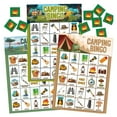 thumbnail image 2 of Camping Bingo Party Card Game For Outdoor Themed Gatherings Family Fun, 2 of 6