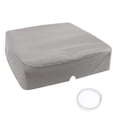 thumbnail image 2 of Car Center Console Cushion Pad, Car Center Console Cover Microfiber Pu Leather Comfortable Scratchproof Car Armrest Protector Cover, 2 of 7