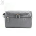 thumbnail image 3 of Gustave Toiletry Bag Travel Bag with Hanging Hook, Water-resistant Makeup Cosmetic Bag Travel Organizer for Accessories, Shampoo, Toiletries, Brushes, Gray, 3 of 9
