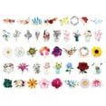 thumbnail image 6 of 100pcs Flower Stickers Pack for Water Bottle, Cute, Vinyl, Aesthetic, Trendy, Waterproof Floral Stickers and Decals for Hydroflask Laptop Scrapbooking Phone,Flower Gifts for Adults Women Teens Girls, 6 of 7