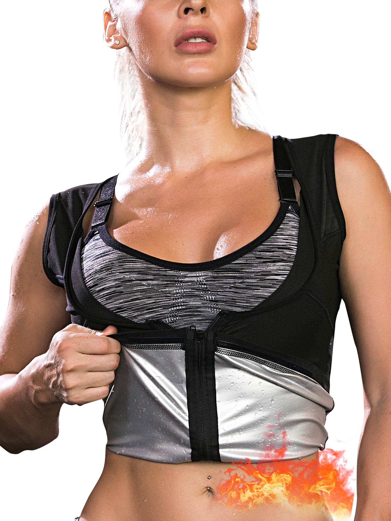 sweat waist trainer plus size