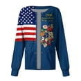 thumbnail image 5 of Scrubs Jackets for Women Patriotic Graphic Tees Casual Summer Medical Uniforms America 250 Anniversary Short Sleeved Nursing Tops Patriotic Nursing Shirts, 5 of 5