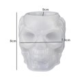 thumbnail image 1 of Moldes De Resina De Calavera , Grande 3D Silicona De Almacenamiento De Bricolaje Para La Fabricación De Velas Epoxi, 1 of 4