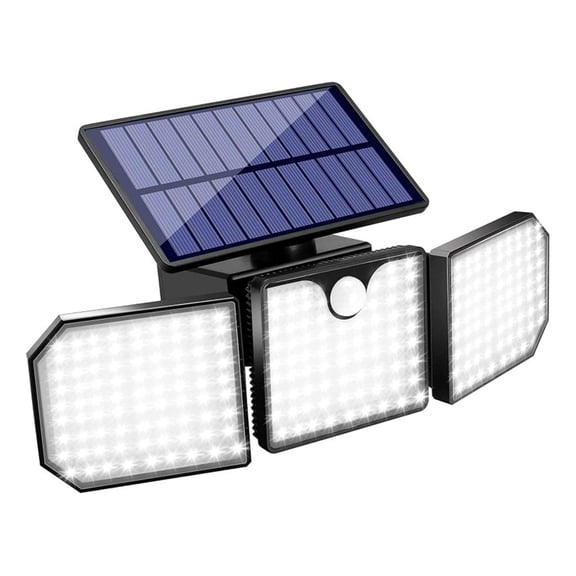 3 Head Motion Sensor Wall Lights for