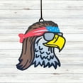 thumbnail image 6 of Eagle with American Flag Bandana Silicone Car Freshie Mold 3.9x4.2x0.8 Patriotic Manly for Men Veteran Military 4th of July Aroma Beads, 6 of 6