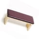 thumbnail image 1 of Japanese Style Nail Arm Rest Soft PU Leather Double Layer Wood Manicure Hand Pillow Table Cushion Deep Coffee, 1 of 5