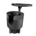 thumbnail image 1 of Bandeja de expansión para portavasos de coche con rotación de base ajustable degree Botellas estables Tazas Negro Zulema Bandeja de expansión para soporte de coche, 1 of 8