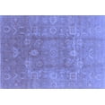 thumbnail image 1 of Ahgly Company Indoor Rectangle Oriental Blue Industrial Area Rugs, 8' x 10', 1 of 4