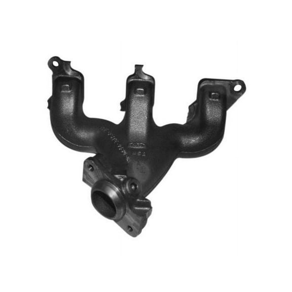 Front Exhaust Manifold - 2-Piece Design - Compatible with 1987 - 1996 Ford F-150 4.9L 6-Cylinder 1988 1989 1990 1991 1992 1993 1994 1995