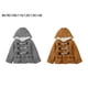 thumbnail image 2 of Minnieouse Manténgase cómodo y elegante abrigo de invierno con capucha para niños Abrigo cálido de invierno para bebés con capucha Bonitos Prendas para la parte del cuerpo TYPE7, 2 of 6