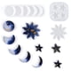 thumbnail image 2 of Wosthever Moldes de silicona Star Sun Moon, molde ligero multiusos para estrellas, molde para decoración, herramientas para hacer Artesanía Luna menor, 2 of 6