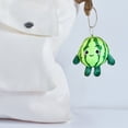 thumbnail image 4 of Llavero de peluche de sandía, bonito juguete de peluche con temática de fruta y caras divertidas, bonito colgante para bolso, regalo adorable para amigos y niños., 4 of 8