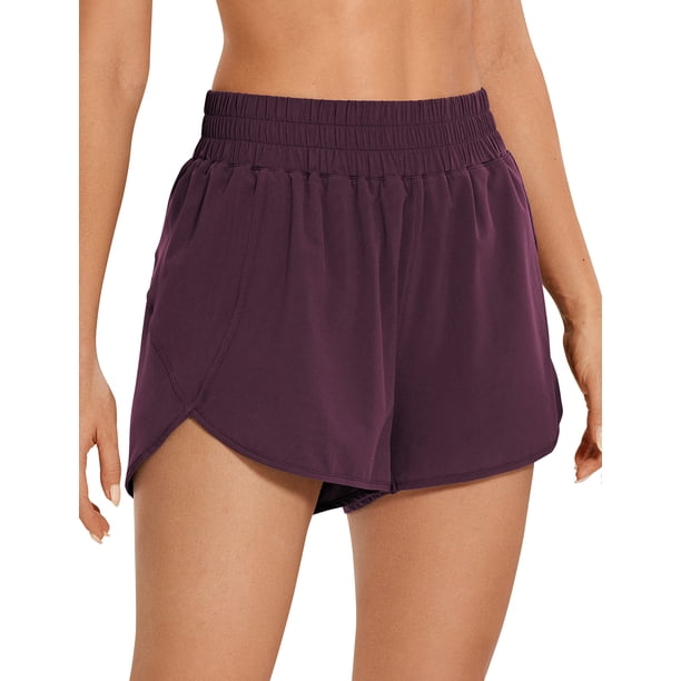 Shorts CRZ YOGA Dolphin 3" Cintura Alta Secado Rápido XL