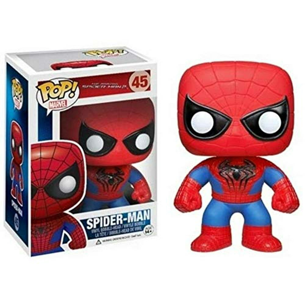 Funko POP Marvel: Amazing Spiderman Movie 2 - Spiderman Action Figure - Walmart.com - Walmart.com