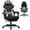 White, variant on GTPLAYER Ergonomic Mesh Back Reclining Gaming Office Chair with Footrest, Red