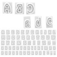 thumbnail image 1 of Toystoory 64 Unids/set Molde para Galletas Mayúsculas Letras del Alfabeto en Minúsculas Molde para Fondant Herramienta DIY para Hornear, Mango Recto, Herramientas y accesorios para hornear Toystoory HA001526-01, 1 of 6