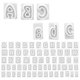 thumbnail image 2 of Kearding 64 Unids/set Molde para Galletas Mayúsculas Letras del Alfabeto en Minúsculas Molde para Fondant Herramienta DIY para Hornear, Mango Recto, Herramientas y accesorios para hornear Kearding HA001526-01, 2 of 8
