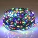 thumbnail image 3 of Guirnalda de luces LED de 100 m con alambre verde de hadas para exteriores, luces navideñas, guirnalda de árbol para Año Nuevo, decoración de fiestas en casa, bodas y calles, 3 of 5