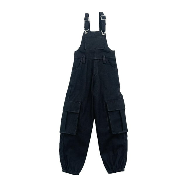 Mono en miniatura a escala 1/6, traje de cosplay, pantalones holgados informales, disfraz para figuras de 12 pulgadas, modelo de muñeca para vestir. gris