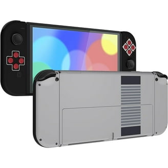 eXtremeRate Chameleon Green Purple Full Set Shell for Nintendo