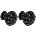 thumbnail image 1 of Cabinet Knob, Hollow Wardrobe Knob 2Set Exquisite Birdcage  For Kitchen For Office For Bathroom 366 Birdcage Black, 1 of 8