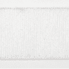 2-1/2" Metallic White Iridescent Mesh Wired Ribbon