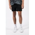 thumbnail image 3 of Brooklyn Cloth Men’s 5" Inseam Heat Seal Zip Pocket Shorts, Polyester, Black, Size Small, 3 of 5