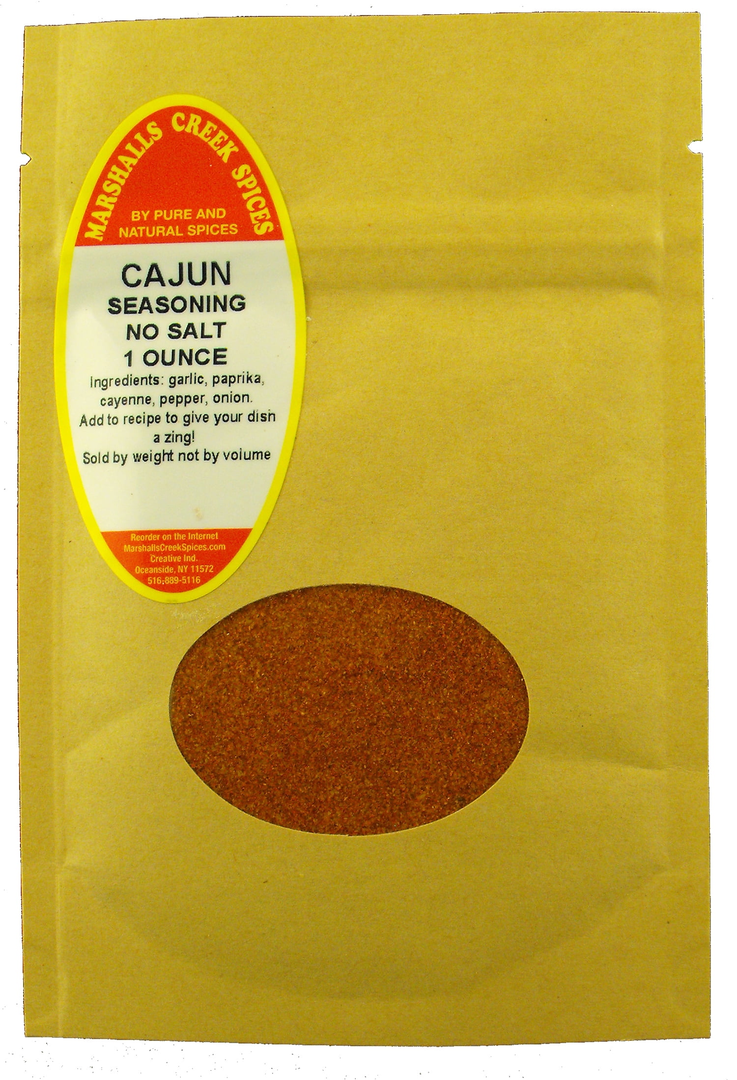 Cajun Seasoning No Salt Refill Pouch 11 Oz Marshalls Creek -  Norway