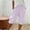 Purple, variant on Bermuda Shorts for Women Drawstring Elastic High Waisted Stripe and Gingham Wide Leg Beach Shorts with Pockets Featuring Relaxed Fit Cuts Black L