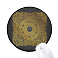 thumbnail image 1 of thailand culture foil mouse pad desktop office round mat for computer, 1 of 2