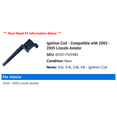 thumbnail image 2 of Ignition Coil - Compatible with 2003 - 2005 Lincoln Aviator 2004, 2 of 2