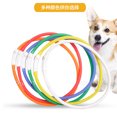 thumbnail image 3 of Collar de perro LED, collares de perro recargables que cambian de color del arco iris, luces impermeables para perros que hacen que la mascota sea visible (naranja) JAMW Sencillez, 3 of 4