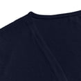 thumbnail image 6 of Women's Casual 3/4 Sleeve Lightweight Cardigan Open Front Summer Cardigans Trendy Shrug Coverups Navy XXL(XXL), 6 of 9