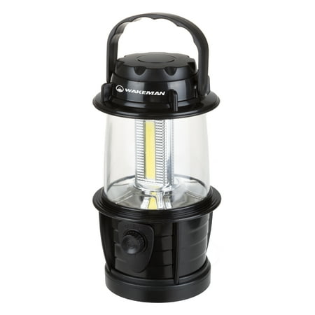 LED Lantern, Adjustable LED COB Outdoor Camping Lantern Flashlight With Dimmer Switch for Hiking, Camping and Emergency By Wakeman