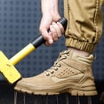 thumbnail image 5 of Safety Shoes Men'S Lightweight Sporty Sneakers Warm Steel Toe Cap Waterproof Work Boots for Winter Eu 38-45, 5 of 9