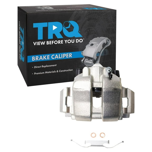 TRQ Front Left Brake Caliper w/Bracket Drivers Side Compatible with 2005-2010 Ford Escape 2005-2009 Mercury Mariner