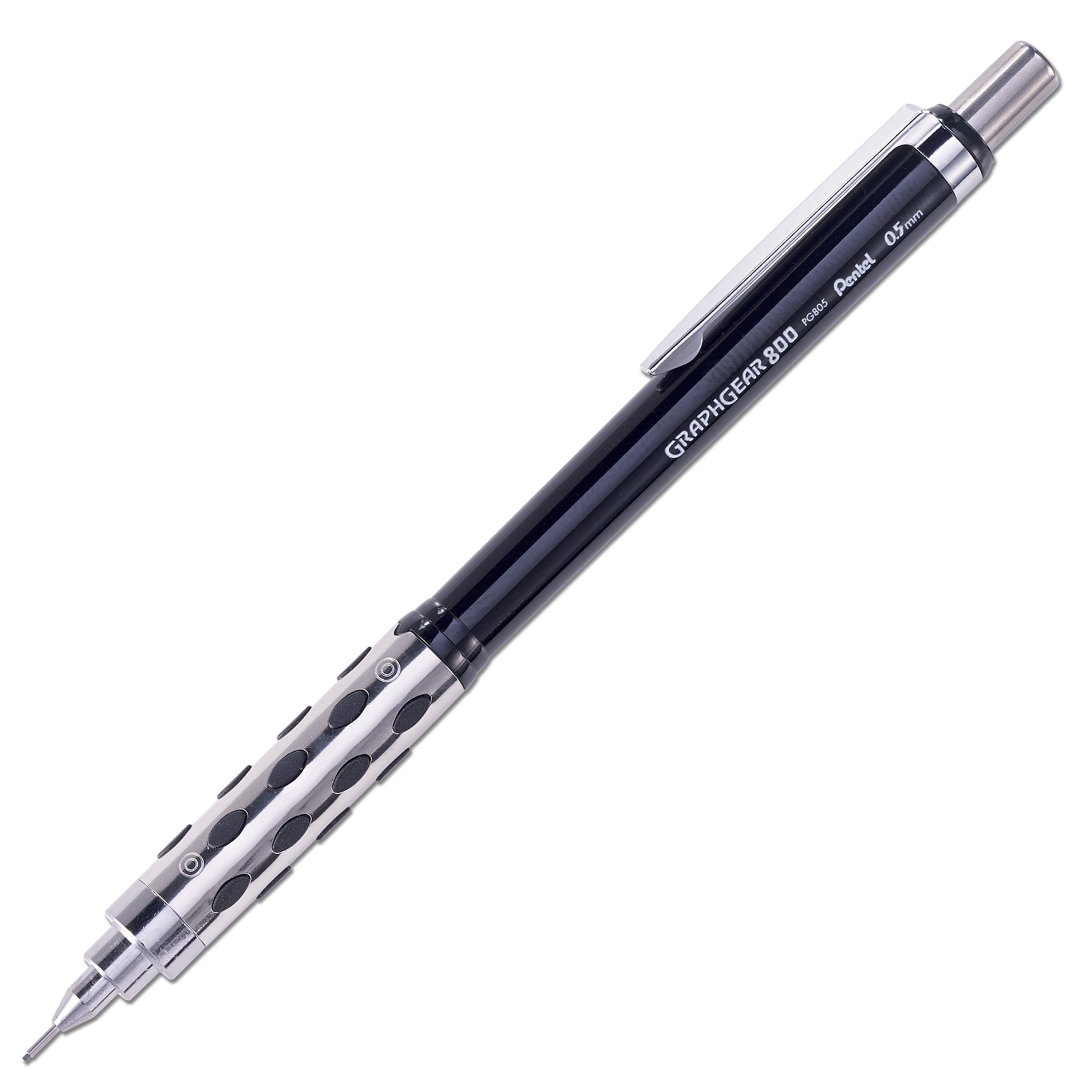 Pentel GraphGear 800 Drafting Pencil, .5mm, Black