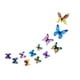thumbnail image 3 of 12 pegatinas de pared de mariposas luminosas 3D, decoración de pared, decoración decorativa del hogar, pegatinas de arte de pared para habitación infa Vistoso, 3 of 8