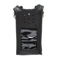 thumbnail image 3 of JIAHAOO UV-Series Radio Accessory - Soft Leather Case with Transparent PVC, Tailored for Buttons, Shoulder Strap, 3 of 5