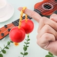 thumbnail image 5 of Double Pumpkin Percussion Instruments Balls Rattle African Instrument Music Shaker (red), 5 of 5