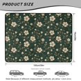 thumbnail image 7 of DISNIMO Floral Printed Universal Car Trunk Mat 29" x 39" Decorative Cargo Liner Floor Mat All Weather Trunk Protection Trimmable to Fit Heavy Duty Car Trunk Mat Suitable for Most Car Models, 7 of 7