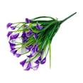 thumbnail image 1 of CaiYueKe 3 Pcs Artificial Silk Lilies Bouquet Fake Flowers for Home Decor Wedding Centerpiece Vase Arrangements Plastic Floral Stems Decorative Bouquets, 1 of 3