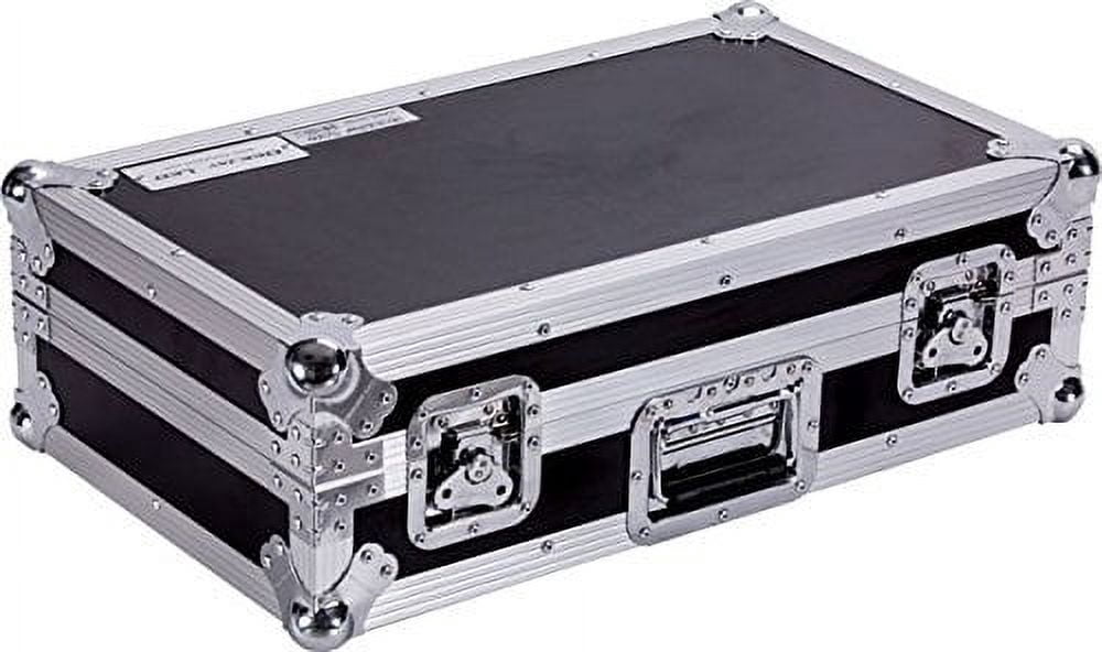 YCS TBHCD100 Deejay LED Fly Drive Heavy Duty Deluxe CD Case for 100 CDs with Pull-Out Handle & Wheels