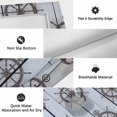 thumbnail image 5 of Nautical Brown Anchor Outdoor Rug 5x8 Ft, Non Slip Washable Area Rug, Coastal Ocean Sea Grey Wooden Grain Patio Rugs Carpet Runner, Large Floor Mat for Indoor/Outdoor Deck Porch Camping, 5 of 8