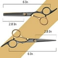 thumbnail image 2 of Hair Cutting Scissors Kit, Fcysy Professional Barber Shears Set with Hair Scissors Thinning Shears, Tijeras Para Cortar Cabello Haircutting Sheers Hair Cut Blending Salon Scissor for Men Wom, 2 of 3