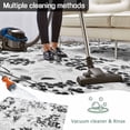 thumbnail image 5 of Black Gray Fruit Outdoor Rug 4x6 Ft - Reversible Patio Rug Outdoor Camping Rugs, Vintage Plant Nature Botanical Flower Washable Indoor Outdoor Area Rugs, Non-Slip Outdoor Carpet Runner for Deck/Porch, 5 of 8