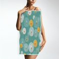 thumbnail image 4 of Bath Towel Single-Sided Printed Highly Absorbent Soft Quick Towel for Bathroom Spa Gym & Sports Dandelion, 4 of 5
